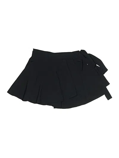 Pre-owned Unbranded Casual Skirt In Black