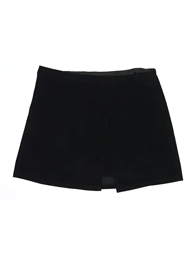 Pre-owned Unbranded Casual Skirt In Black