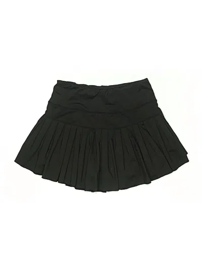 Pre-owned Unbranded Casual Skirt In Black