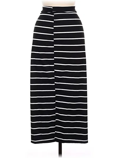 Pre-owned Unbranded Casual Skirt In Black