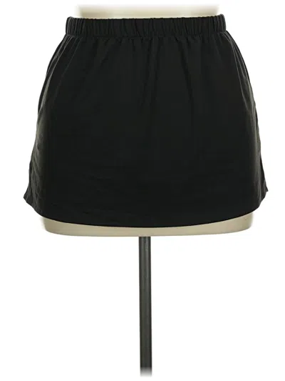Pre-owned Unbranded Casual Skirt In Black