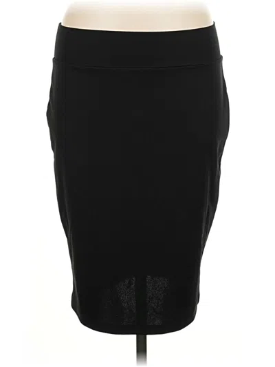 Pre-owned Unbranded Casual Skirt In Black