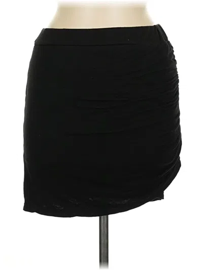 Pre-owned Unbranded Casual Skirt In Black