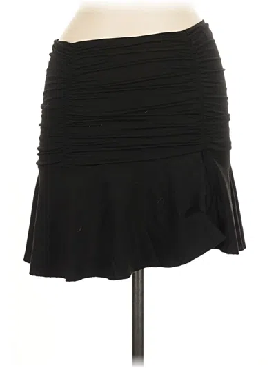 Pre-owned Unbranded Casual Skirt In Black