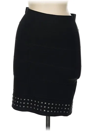 Pre-owned Unbranded Casual Skirt In Black