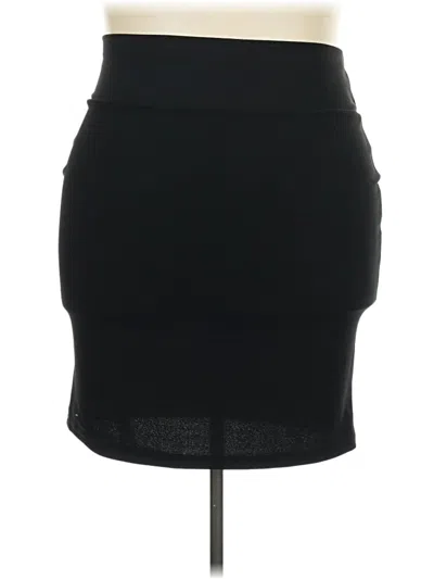 Pre-owned Unbranded Casual Skirt In Black