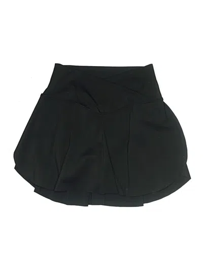 Pre-owned Unbranded Casual Skirt In Black