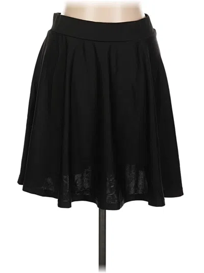 Pre-owned Unbranded Casual Skirt In Black