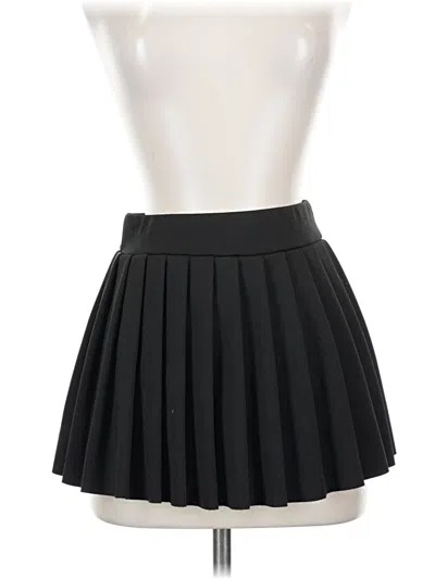 Pre-owned Unbranded Casual Skirt In Black