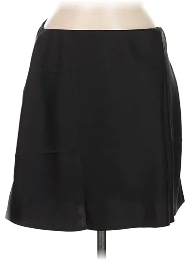 Pre-owned Unbranded Casual Skirt In Black