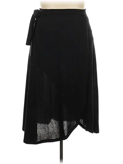 Pre-owned Unbranded Casual Skirt In Black