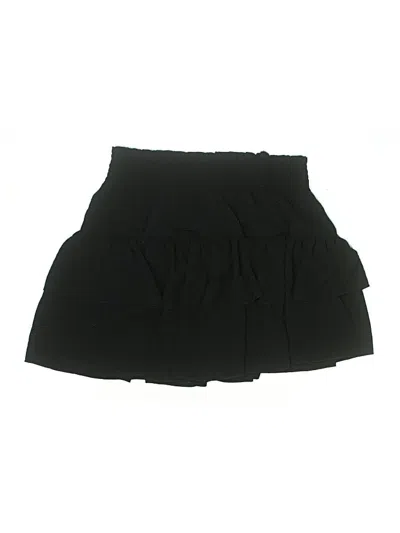 Pre-owned Unbranded Casual Skirt In Black