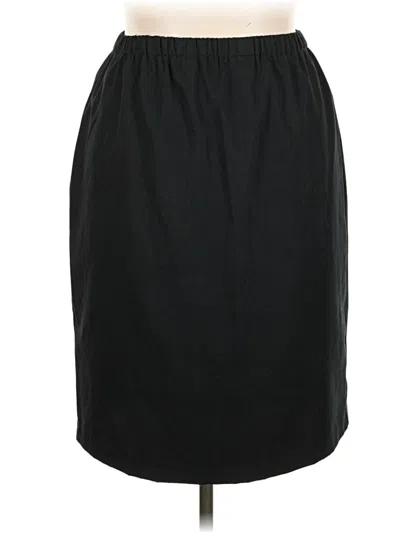 Pre-owned Unbranded Casual Skirt In Black