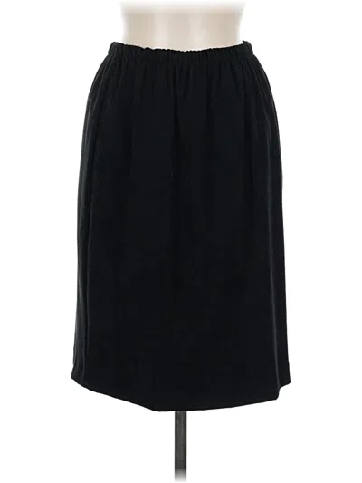 Pre-owned Unbranded Casual Skirt In Black