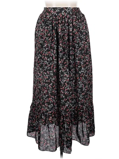 Pre-owned Unbranded Casual Skirt In Black