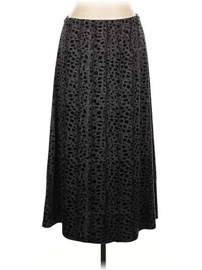 Pre-owned Unbranded Casual Skirt In Black
