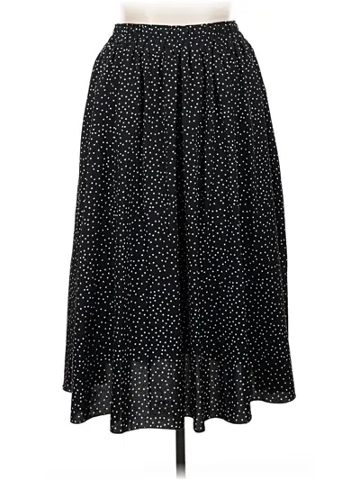 Pre-owned Unbranded Casual Skirt In Black