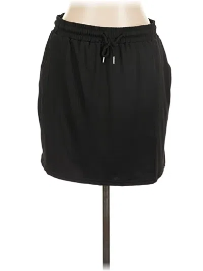 Pre-owned Unbranded Casual Skirt In Black