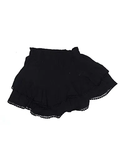 Pre-owned Unbranded Casual Skirt In Black