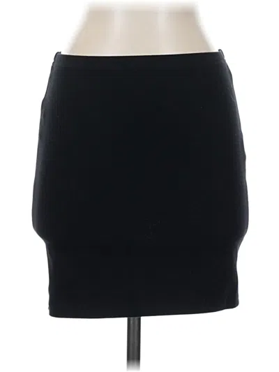 Pre-owned Unbranded Casual Skirt In Black