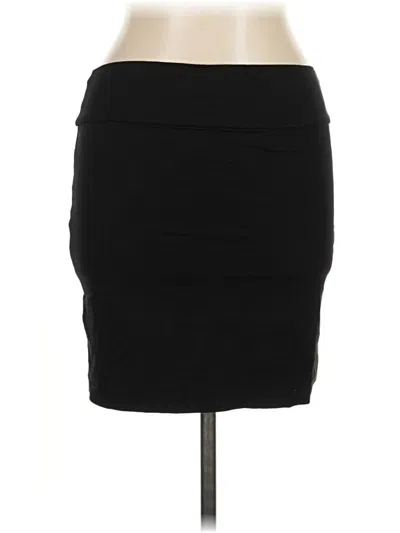 Pre-owned Unbranded Casual Skirt In Black