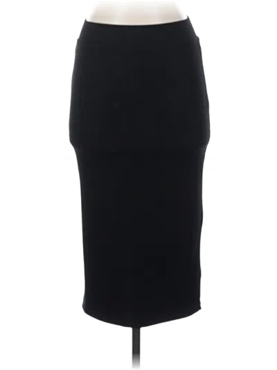 Pre-owned Unbranded Casual Skirt In Black