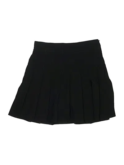 Pre-owned Unbranded Casual Skirt In Black