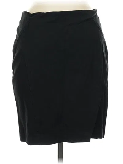 Pre-owned Unbranded Casual Skirt In Black