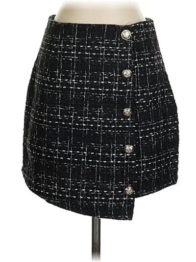 Pre-owned Unbranded Casual Skirt In Black