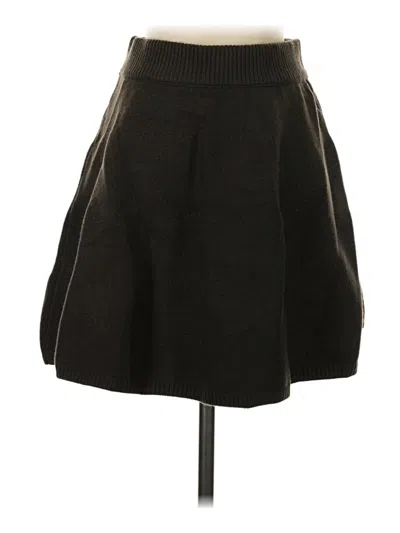 Pre-owned Unbranded Casual Skirt In Black