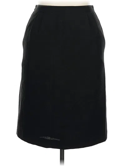 Pre-owned Unbranded Casual Skirt In Black