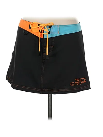Pre-owned Unbranded Casual Skirt In Black