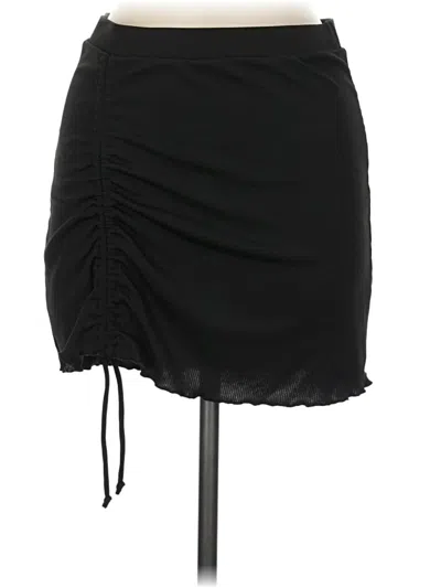 Pre-owned Unbranded Casual Skirt In Black