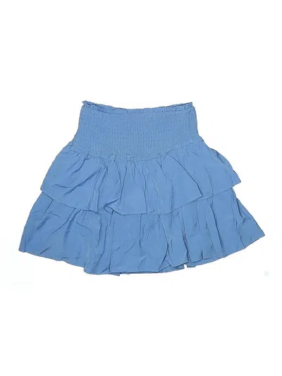 Pre-owned Unbranded Casual Skirt In Blue