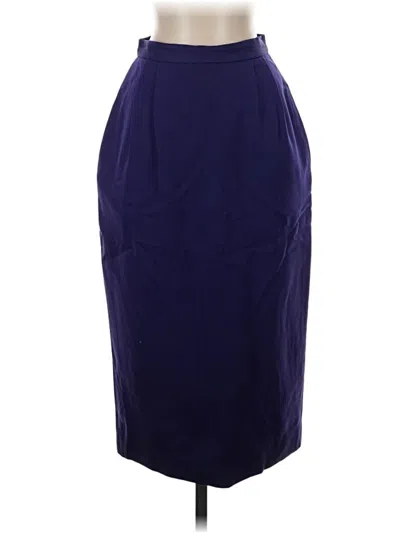 Pre-owned Unbranded Casual Skirt In Blue