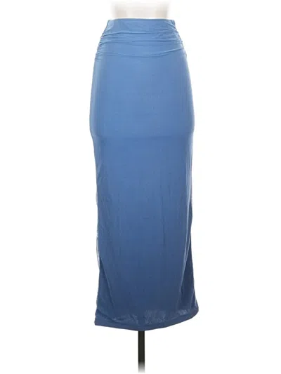 Pre-owned Unbranded Casual Skirt In Blue