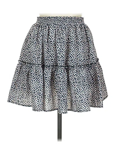 Pre-owned Unbranded Casual Skirt In Blue