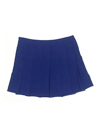 Pre-owned Unbranded Casual Skirt In Blue