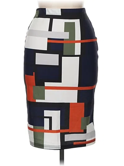 Pre-owned Unbranded Casual Skirt In Blue