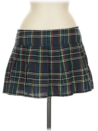 Pre-owned Unbranded Casual Skirt In Blue