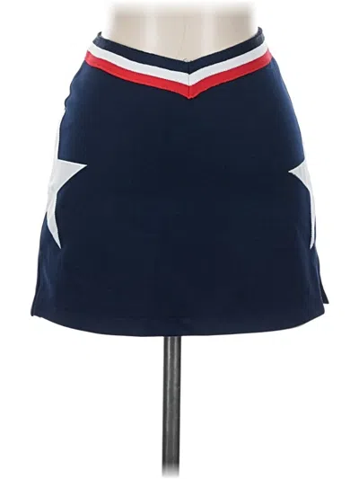 Pre-owned Unbranded Casual Skirt In Blue