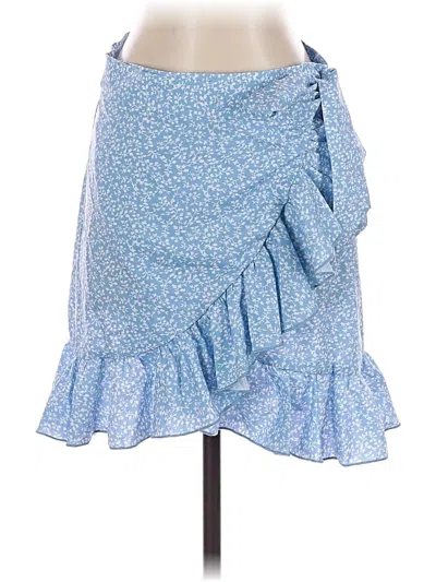 Pre-owned Unbranded Casual Skirt In Blue