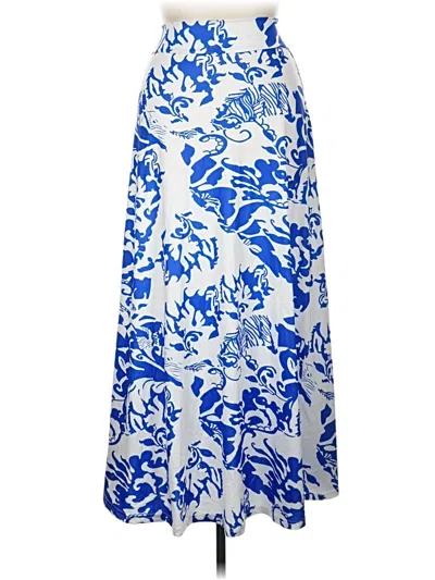 Pre-owned Unbranded Casual Skirt In Blue