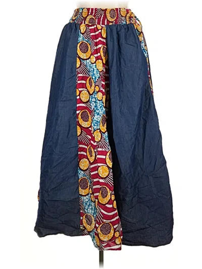 Pre-owned Unbranded Casual Skirt In Blue