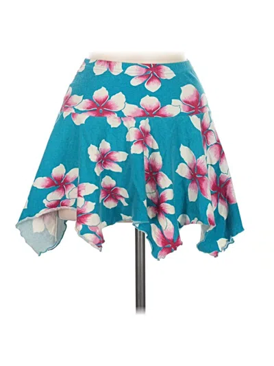 Pre-owned Unbranded Casual Skirt In Blue