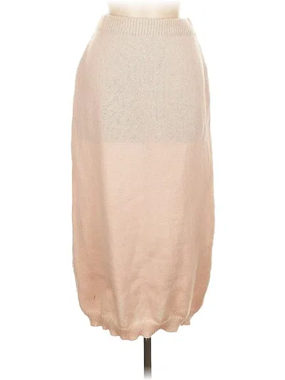 Pre-owned Unbranded Casual Skirt In Brown