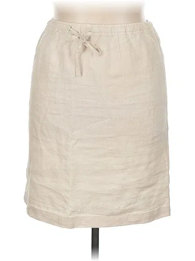 Pre-owned Unbranded Casual Skirt In Brown