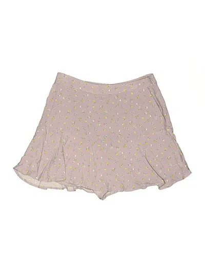 Pre-owned Unbranded Casual Skirt In Brown