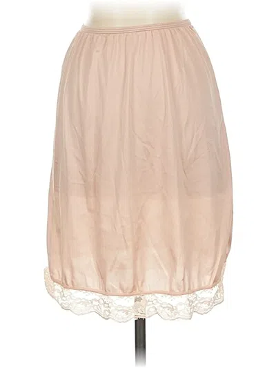 Pre-owned Unbranded Casual Skirt In Brown