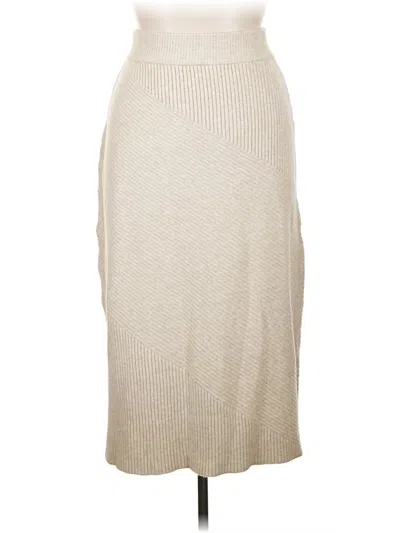 Pre-owned Unbranded Casual Skirt In Brown